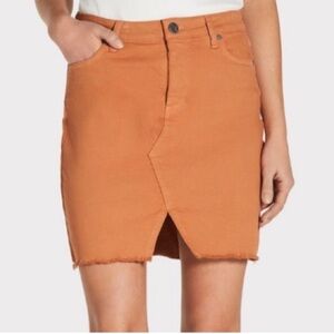 Kut From The Kloth Hannah Terra Cotta Stretch Skirt